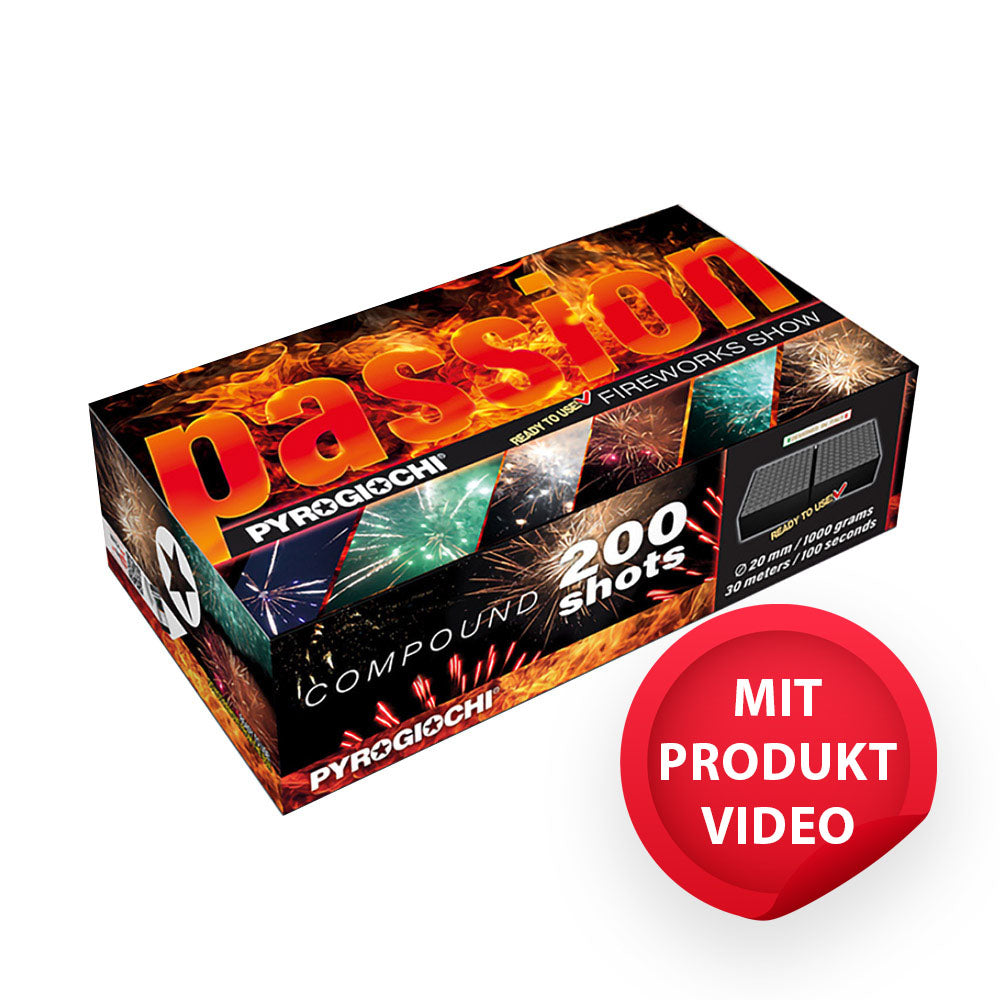 Passion 200 Schuss 100 Sek. 20mm Kaliber