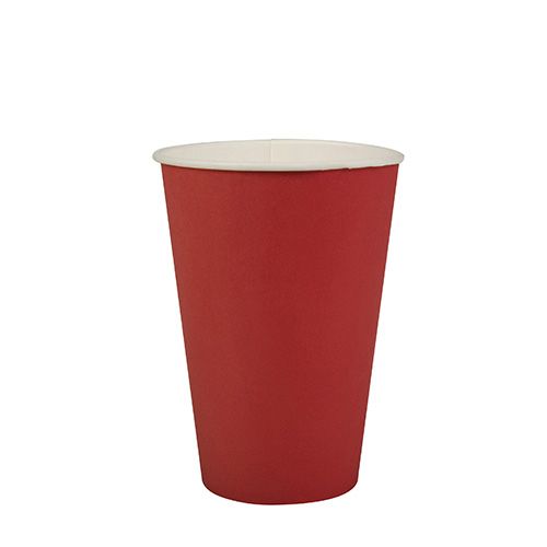 "Red Cup" Pappbecher 200ml rot/ weiß