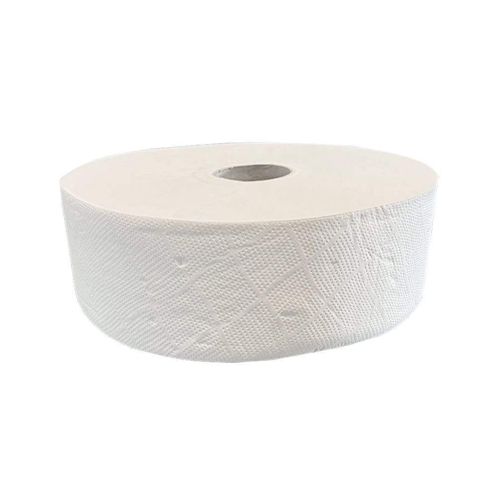 6x Jumborolle Toilettenpapier Rollen 2-lag. 360m weiß