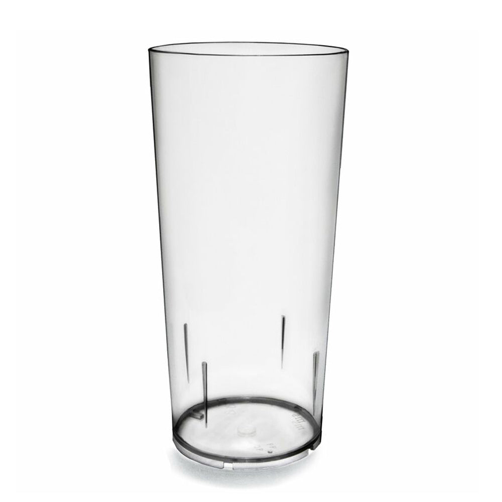 Trinkbecher (PC) 500ml/ 0,5 l Mehrweg Kunststoff klar