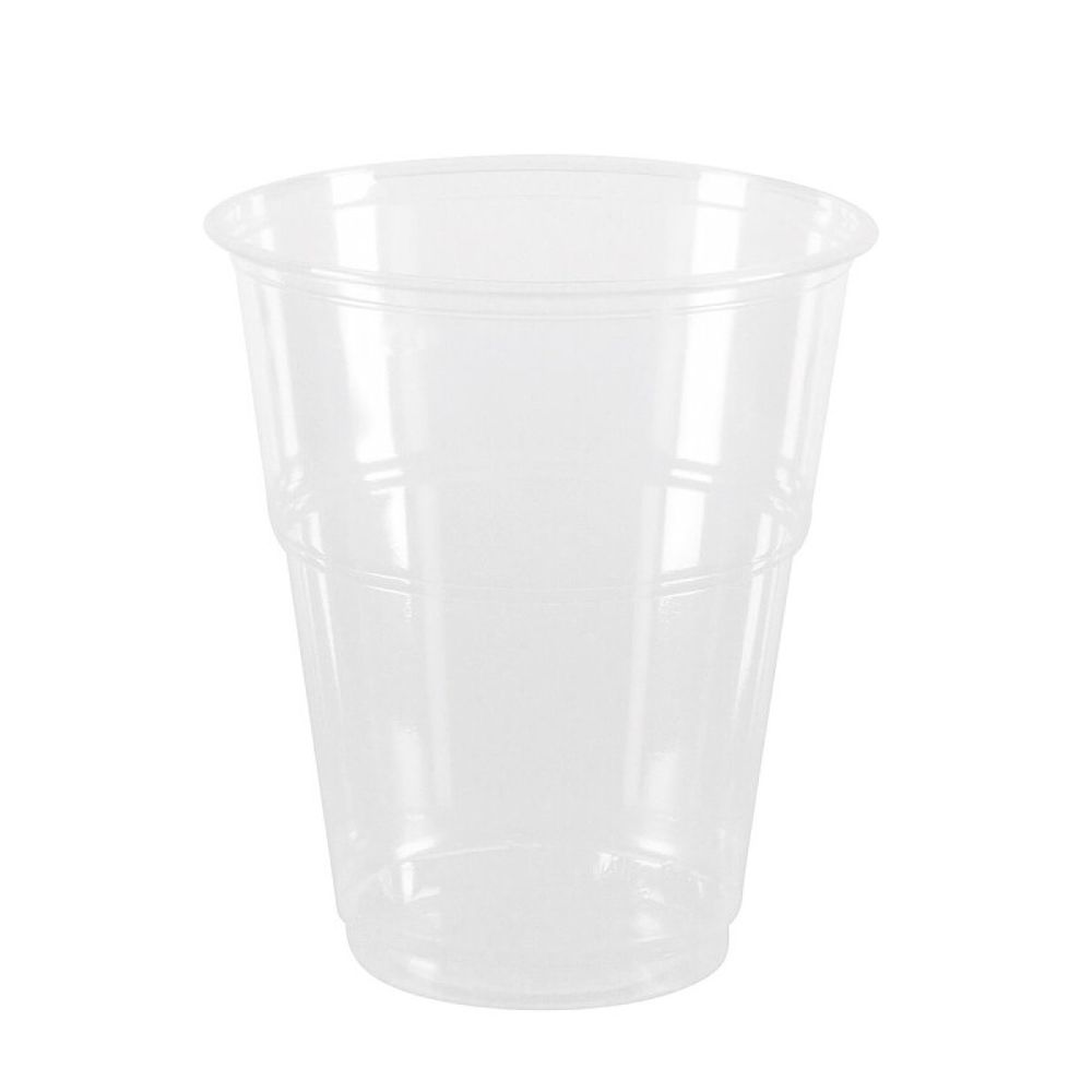 Becher aus PLA klar bruchfest versch. Größen 300-500ml
