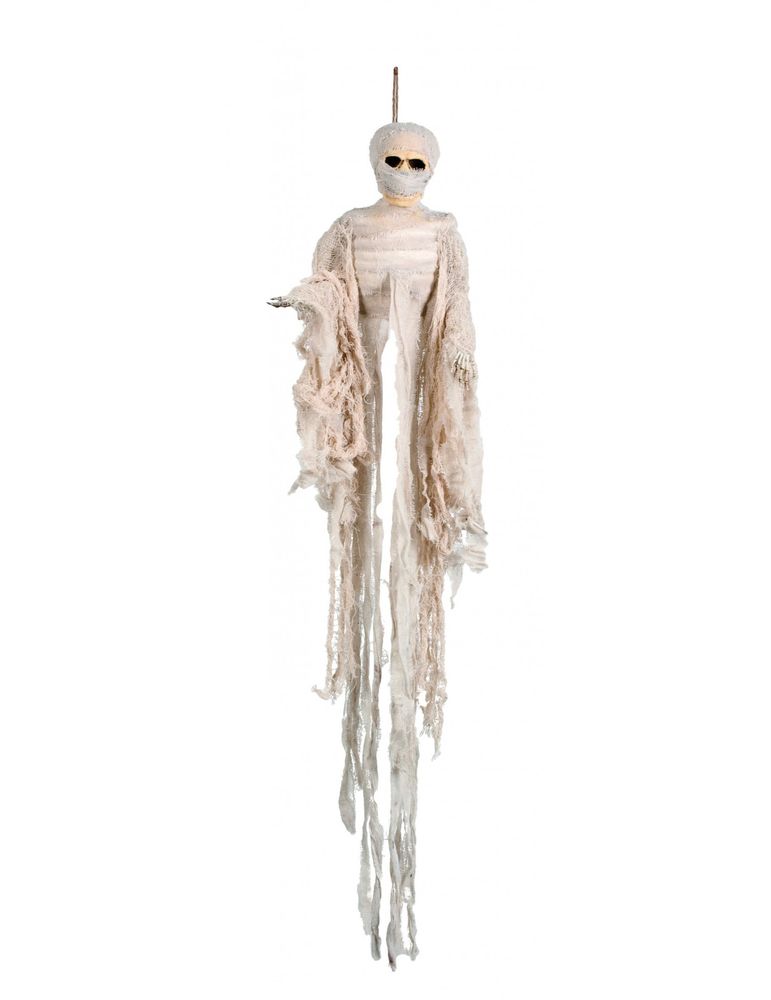 Horror Mumie creme 100cm hängend