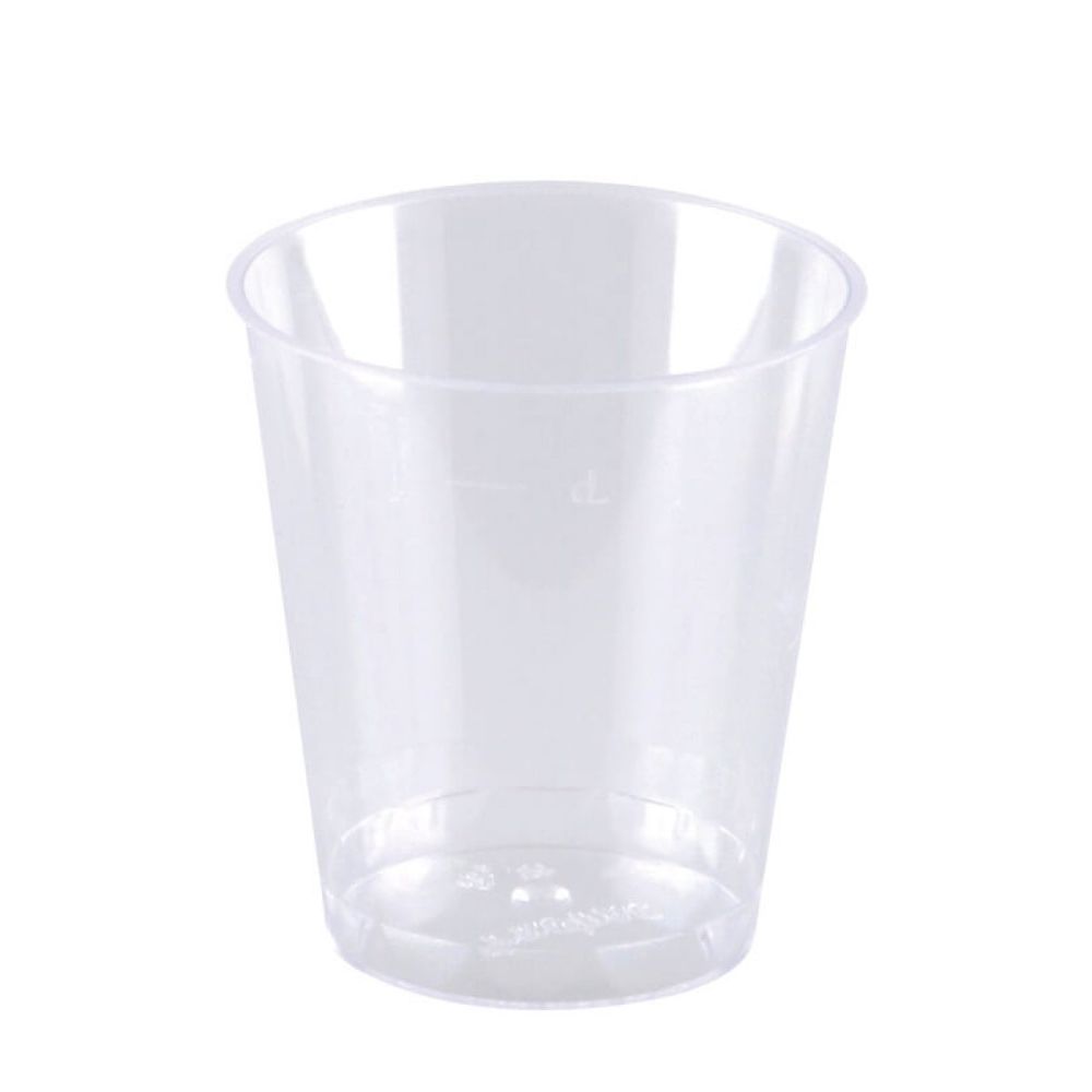 960/1.200x Schnapsglas aus PS klar versch. Größen 2-4cl
