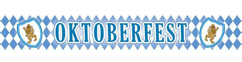 Oktoberfest Absperrband 610x8cm Kunststoff