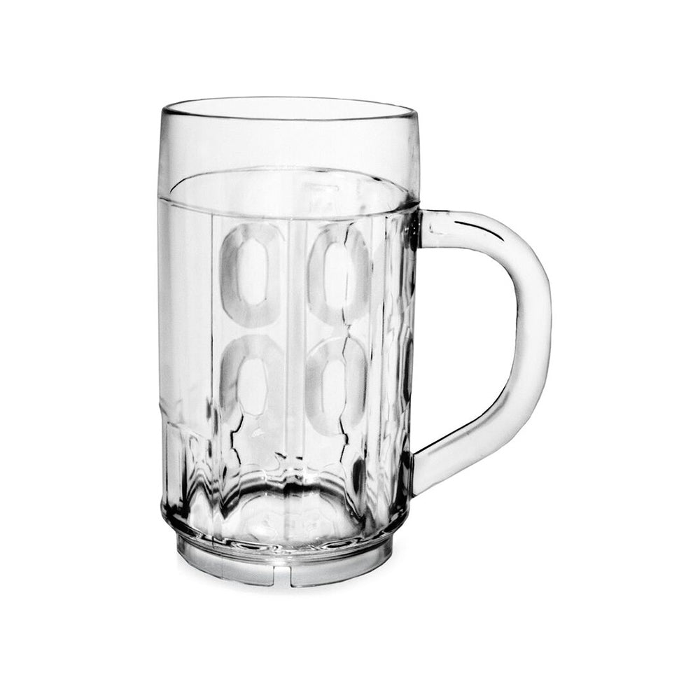 Bierkrug (PC) 300ml/ 0,3 l Mehrweg Kunststoff klar