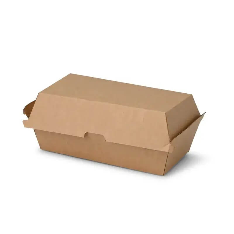 200x Box mit Klappdeckel Kraftkarton braun 21,4 x 11,4 x 8,5cm