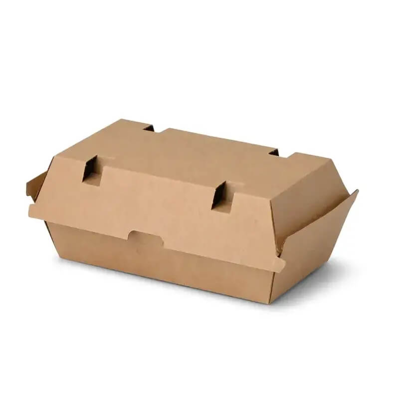 200x Box mit Klappdeckel Kraftkarton braun 21,4 x 11,4 x 8,5cm