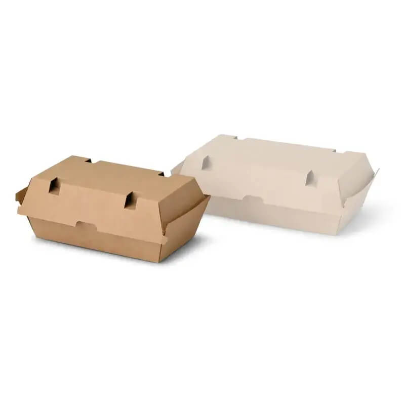 200x Box mit Klappdeckel Kraftkarton braun 21,4 x 11,4 x 8,5cm