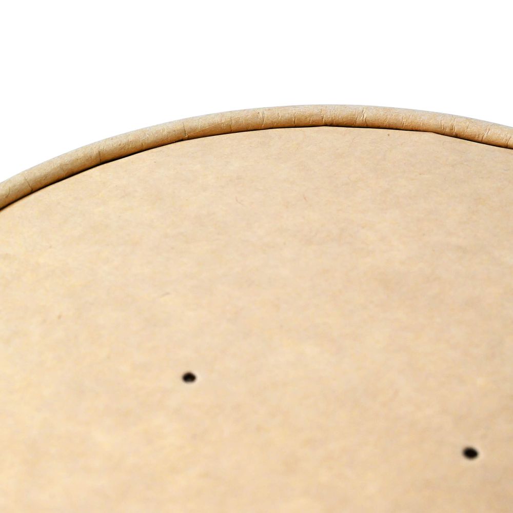 300x Kartondeckel für Kraft-/ Salatschale braun 184mm