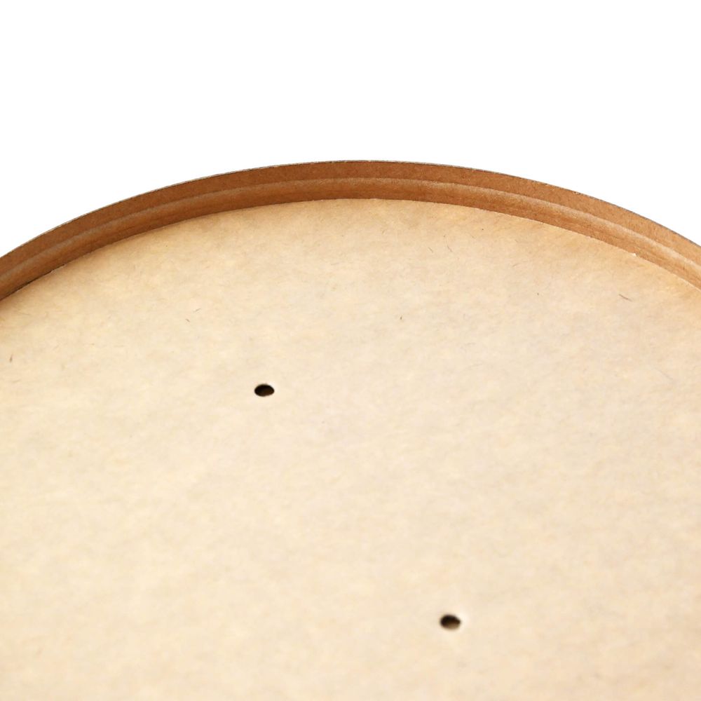 300x Kartondeckel für Kraft-/ Salatschale braun 184mm