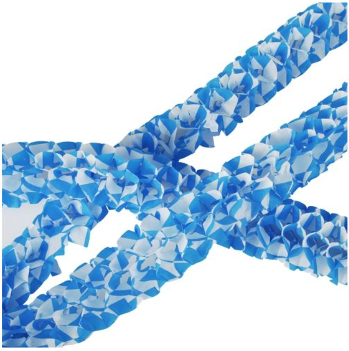 Oktoberfestgirlande Papier 8cm Ø x 2 Meter lang B1