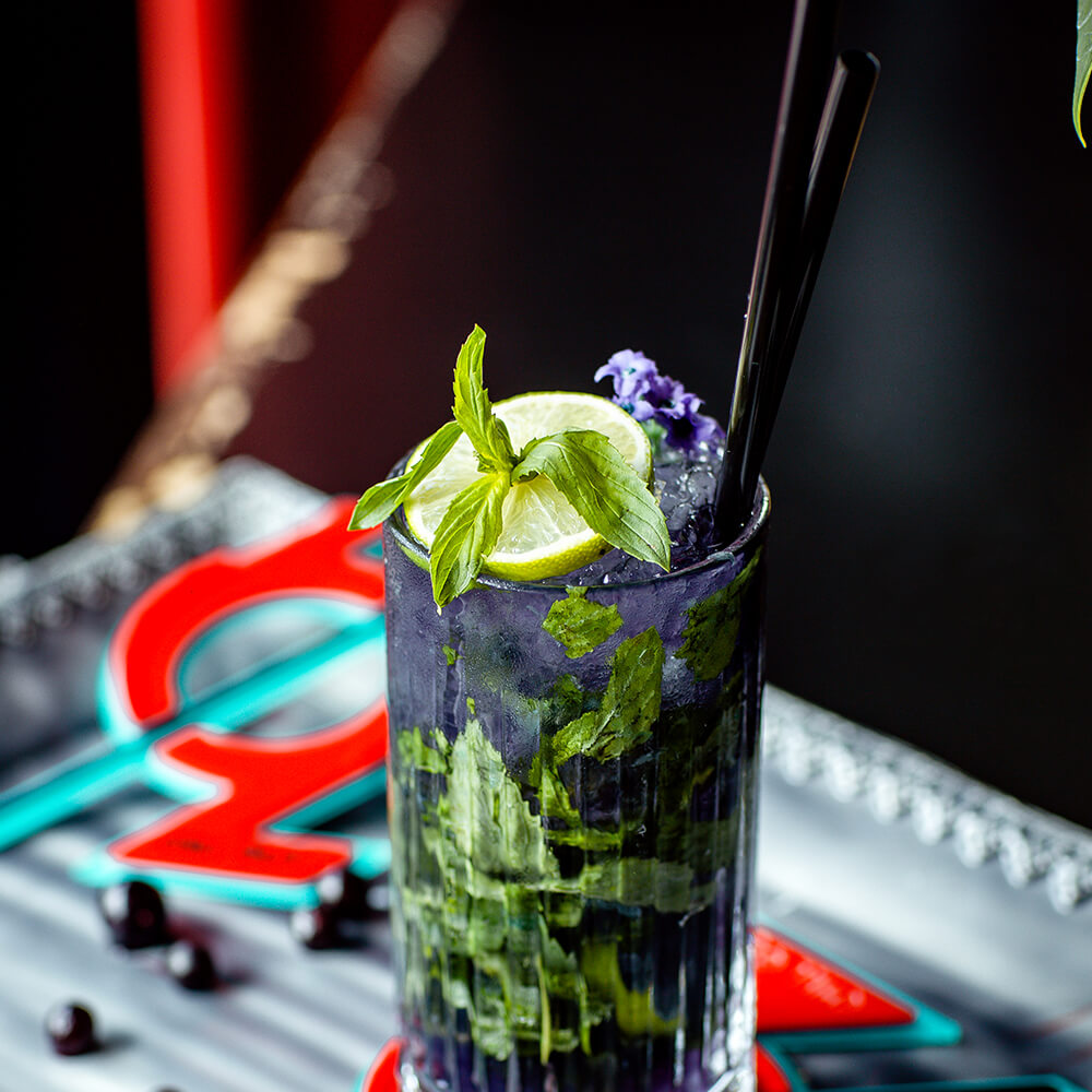 8.000x schwarze Caipi Plastik-Mehrweg-Trinkhalme 220 x 7mm Ø