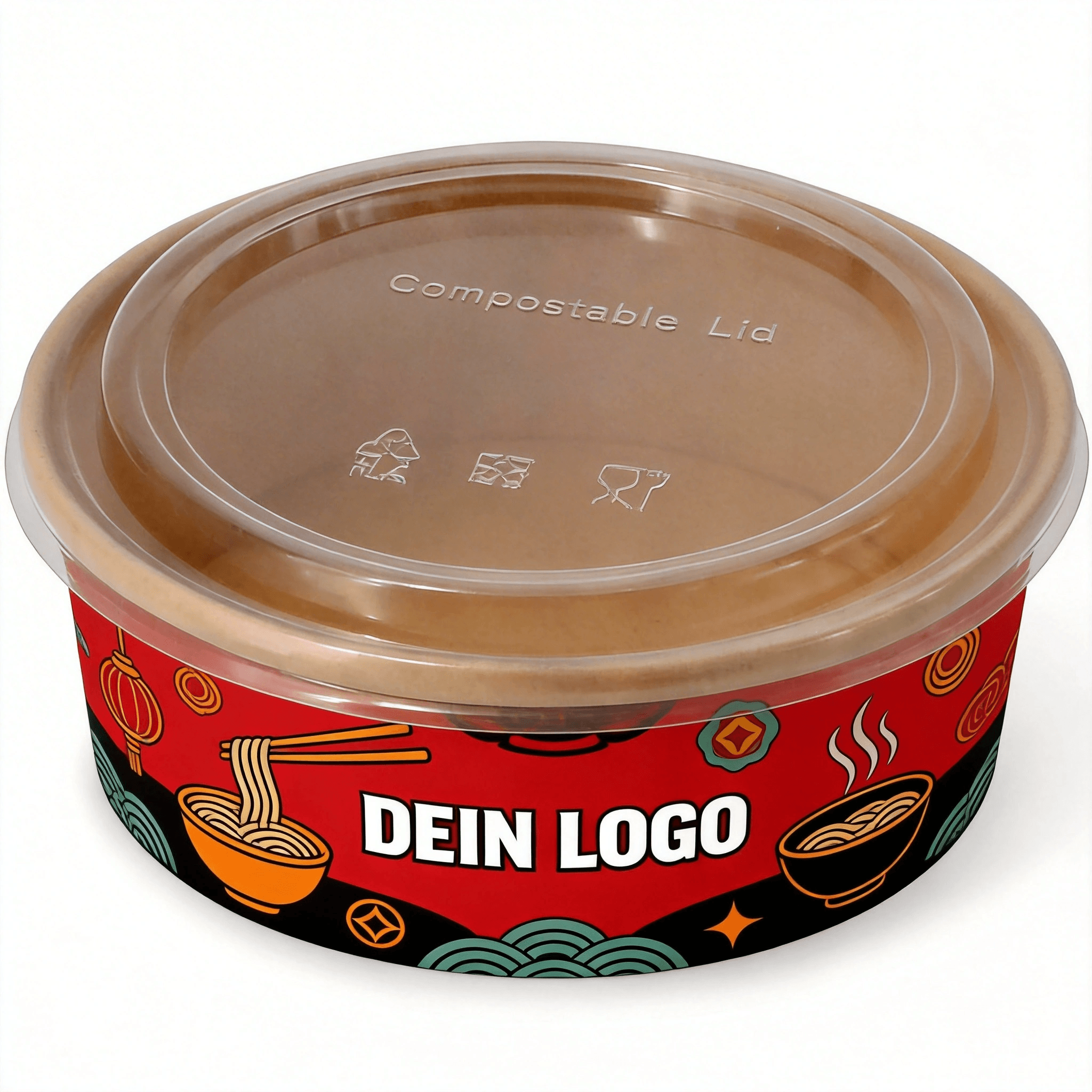 Salatschale 1.100ml 1 - 4 farb. dein Design 100% Druckfläche