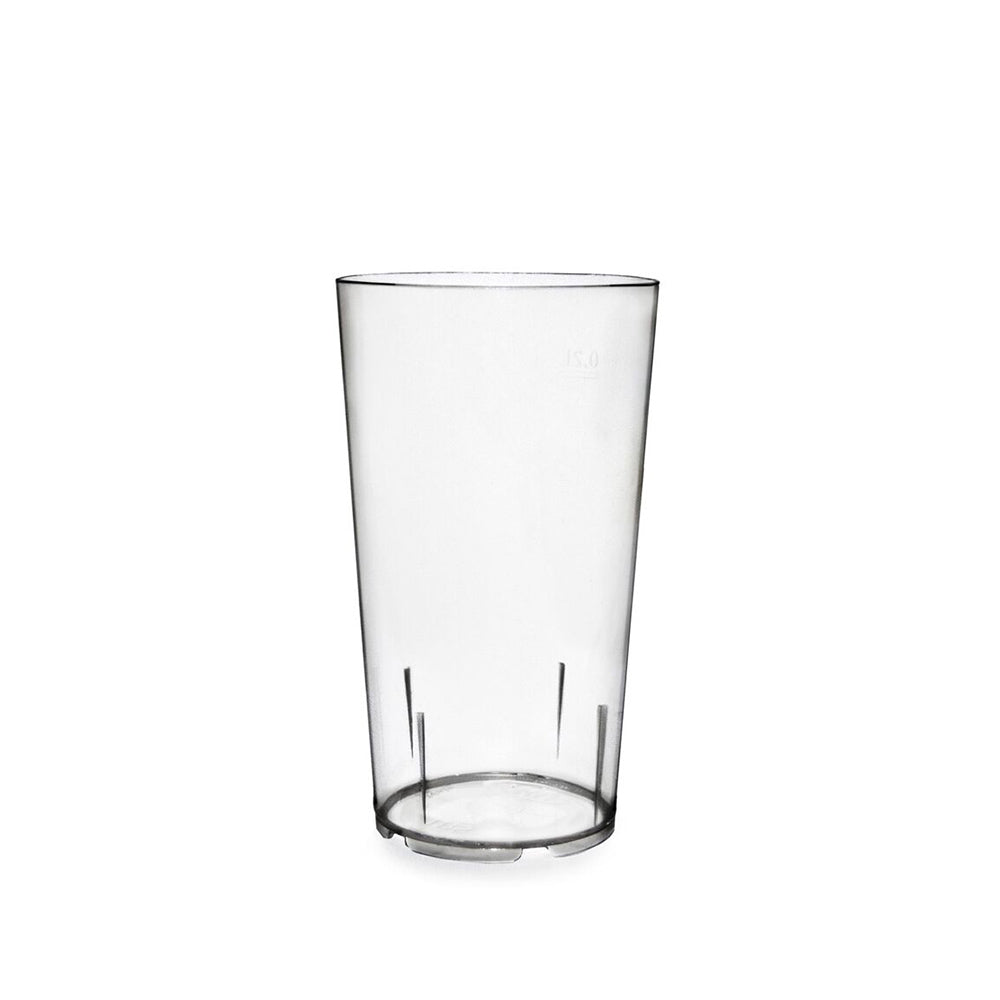 Trinkbecher (PC) 200ml/ 0,20 l Mehrweg Kunststoff klar