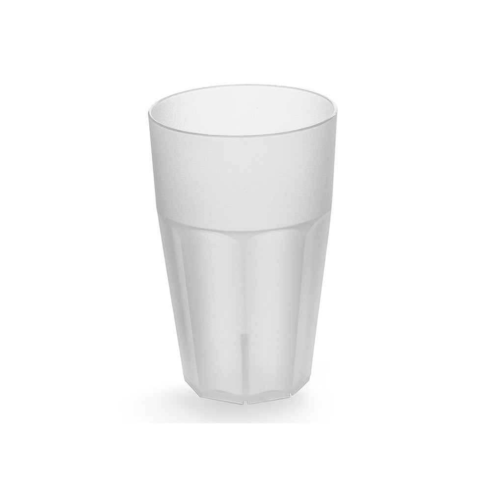 To Go Becher (PP) 300ml/ 0,3 l Mehrweg Kunststoff gefrostet