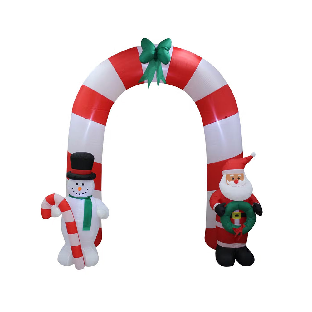 Weihnachtsdeko Torbogen 240x270cm Licht/ Aufblasbar