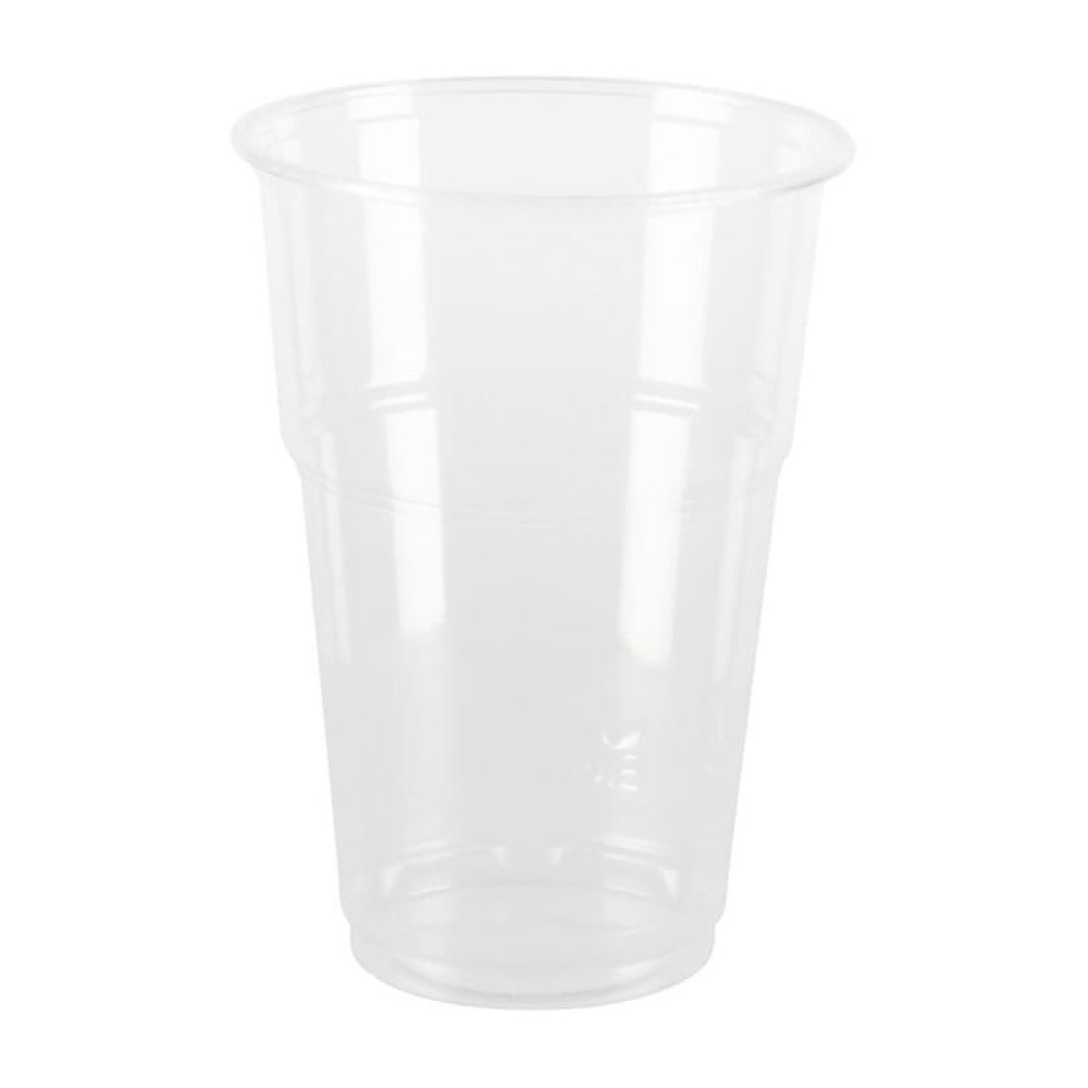 Becher aus PLA klar bruchfest versch. Größen 300-500ml