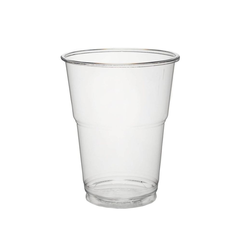 Becher aus RPET transparent versch. Größen 200-500ml