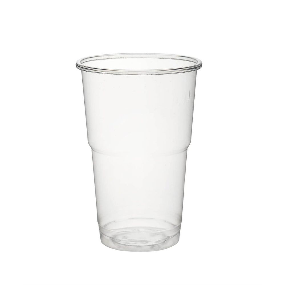 Becher aus RPET transparent versch. Größen 200-500ml