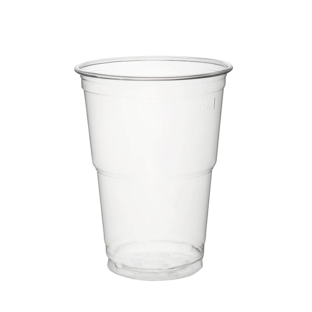 Becher aus RPET transparent versch. Größen 200-500ml