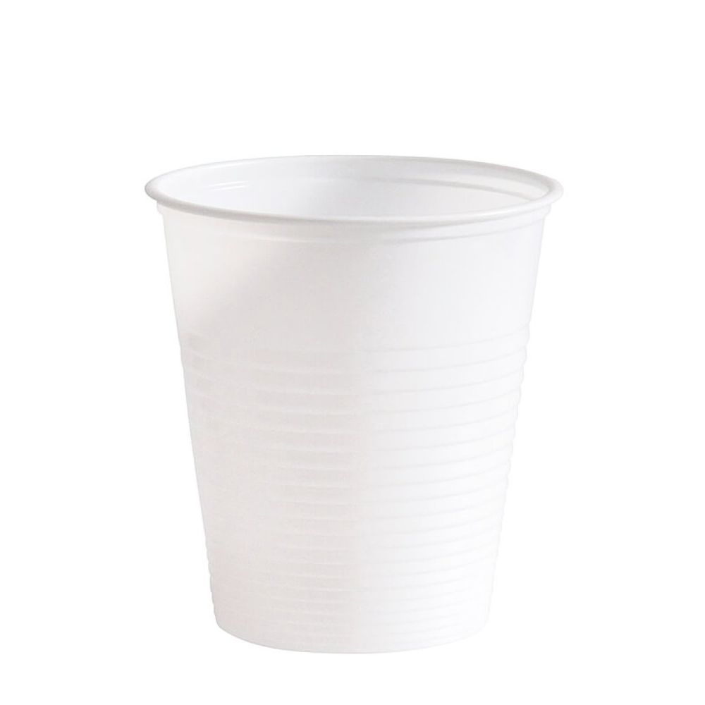 3.000x Becher aus PP weiß versch. Größen 150-200ml