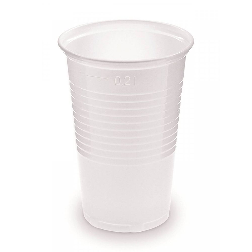3.000x Becher aus PP weiß versch. Größen 150-200ml