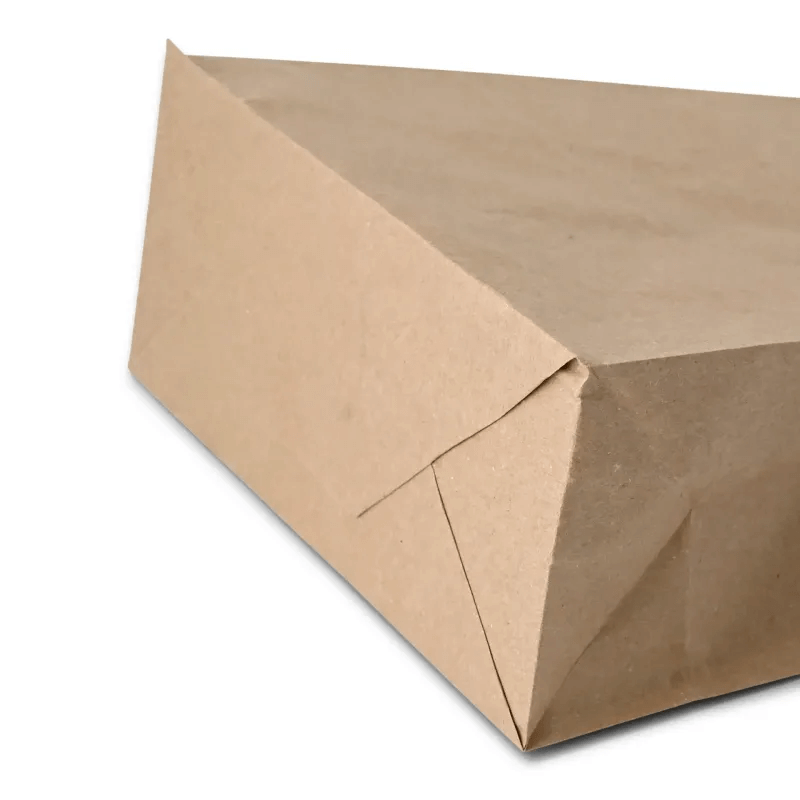250x Papiertragetaschen 18x8x22cm Kraftpapier braun 70g/m XS