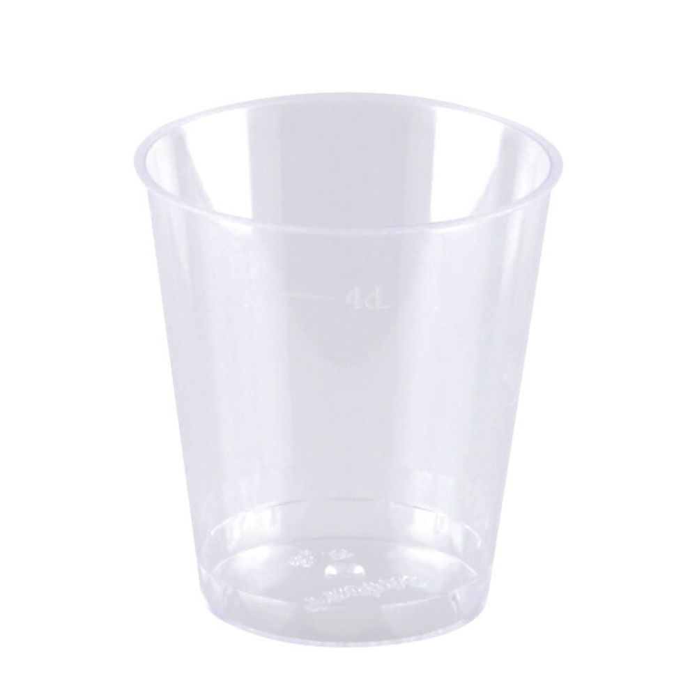 960/1.200x Schnapsglas aus PS klar versch. Größen 2-4cl