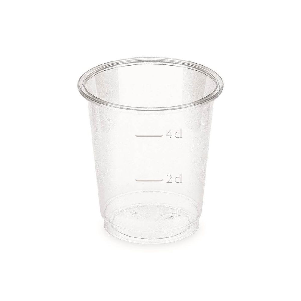 Schnapsglas aus PLA klar bruchfest versch. Größen 2-4cl